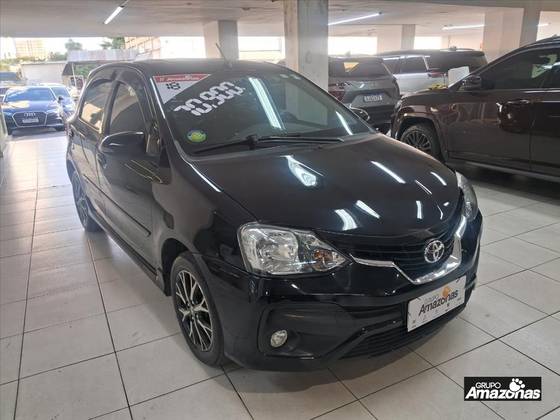 TOYOTA ETIOS 1.5 PLATINUM 16V FLEX 4P AUTOMÁTICO TOYOTA ETIOS 1.5 PLATINUM 16V FLEX 4P AUTOMÁTICO
